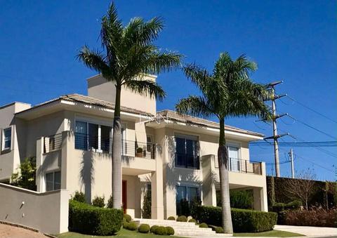 Sobrado à venda em Campinas, Residencial Parque das Araucárias, com 5 suítes, com 469.35 m²