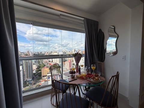 Estúdio para alugar em Campinas, Vila Itapura, com 1 quarto, com 41 m², Mandarim Guanabara